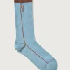 HOFF Accessories | Socks>BLUE WITH STRIPE SOCKS
