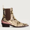 HOFF Boots and ankle boots>COWBOY ANKLE BOOT RODEO BEIGE