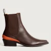 HOFF Boots and ankle boots>COWBOY ANKLE BOOT RODEO BROWN