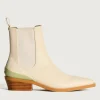 HOFF Boots and ankle boots>COWBOY ANKLE BOOT RODEO OFF WHITE