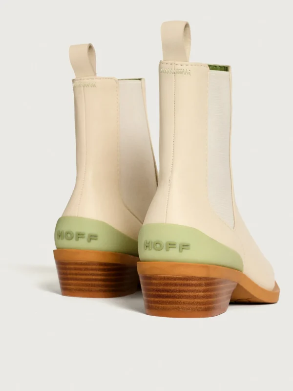HOFF Boots and ankle boots>COWBOY ANKLE BOOT RODEO OFF WHITE
