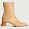 HOFF Boots and ankle boots>DATE BEIGE HEELED ANKLE BOOT