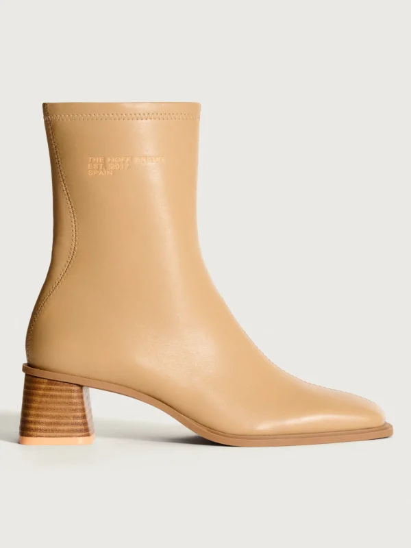 HOFF Boots and ankle boots>DATE BEIGE HEELED ANKLE BOOT