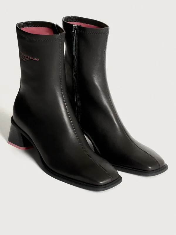 HOFF Boots and ankle boots>DATE BLACK HEELED ANKLE BOOT