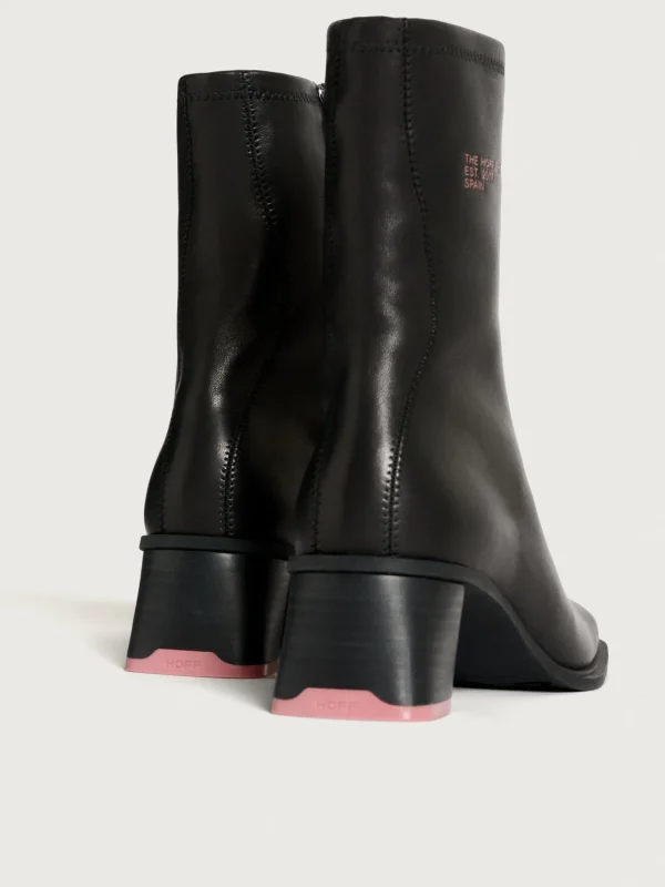 HOFF Boots and ankle boots>DATE BLACK HEELED ANKLE BOOT