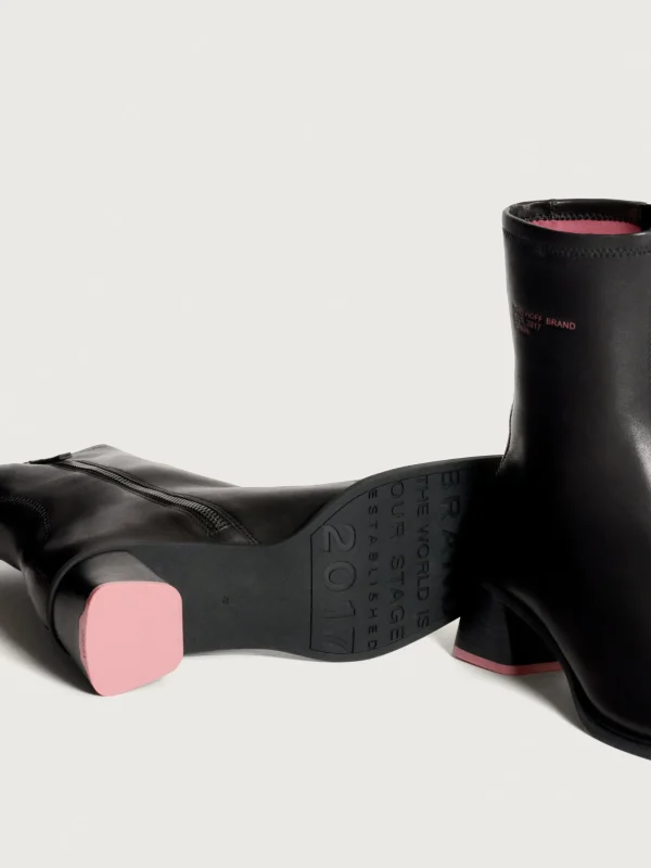 HOFF Boots and ankle boots>DATE BLACK HEELED ANKLE BOOT
