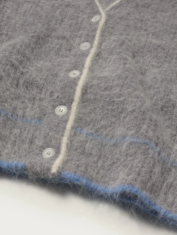 HOFF Knitwear>GRAY LOUIS CARDIGAN