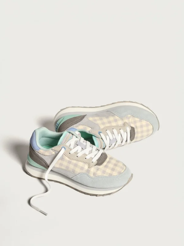 Kids HOFF Sneakers> X MINICOTON MINI VICHY BLUE