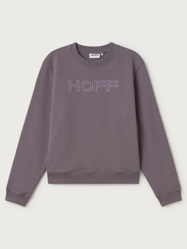 HOFF Hoodies>LILAC TOVAR SWEATSHIRT