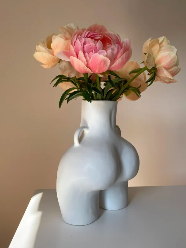 HOFF Deco | Deco>LOVE HANDLES VASE WHITE