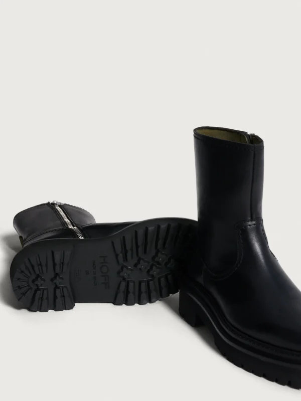 HOFF Boots and ankle boots>OFFICE BLACK LEATHER BOOT