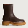 HOFF Boots and ankle boots>OFFICE BROWN LEATHER BOOT