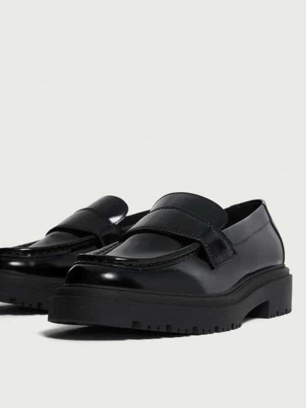 HOFF Flat shoe>SCHOOL BLACK LOAFER