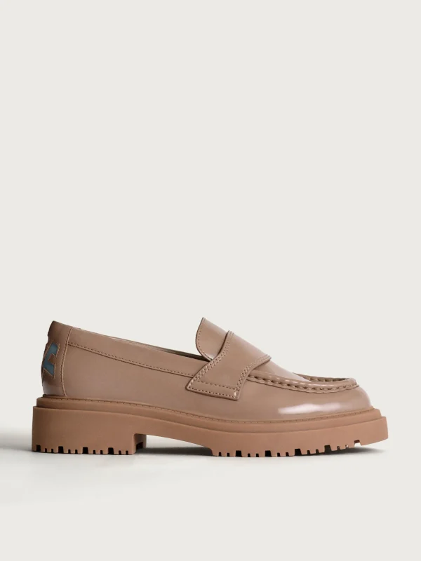 HOFF Flat shoe>SCHOOL TAUPE LOAFER