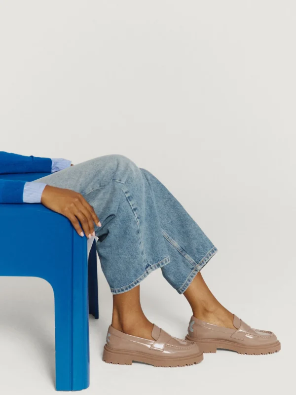 HOFF Flat shoe>SCHOOL TAUPE LOAFER