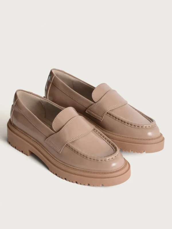 HOFF Flat shoe>SCHOOL TAUPE LOAFER