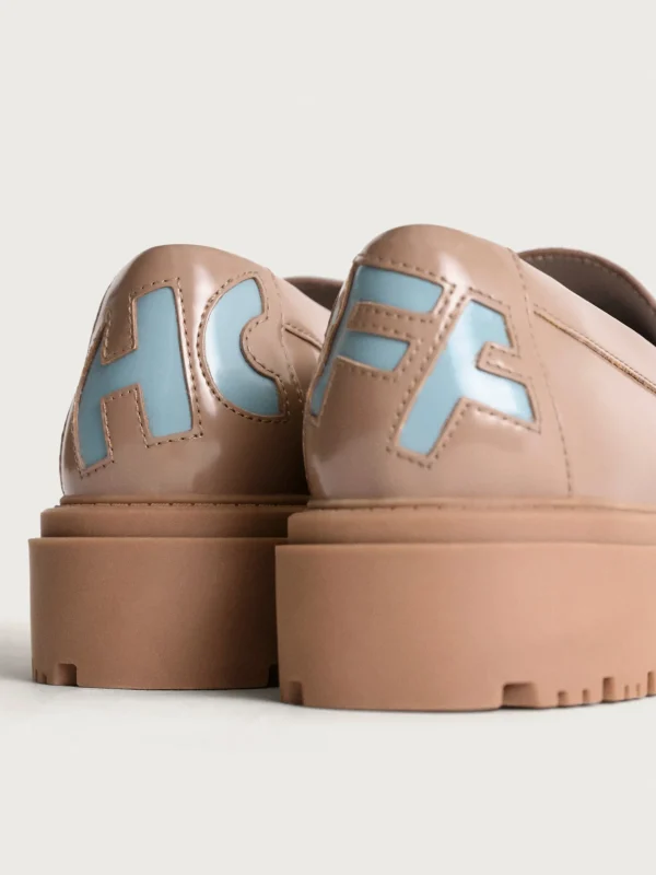 HOFF Flat shoe>SCHOOL TAUPE LOAFER