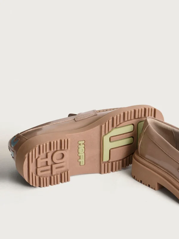 HOFF Flat shoe>SCHOOL TAUPE LOAFER